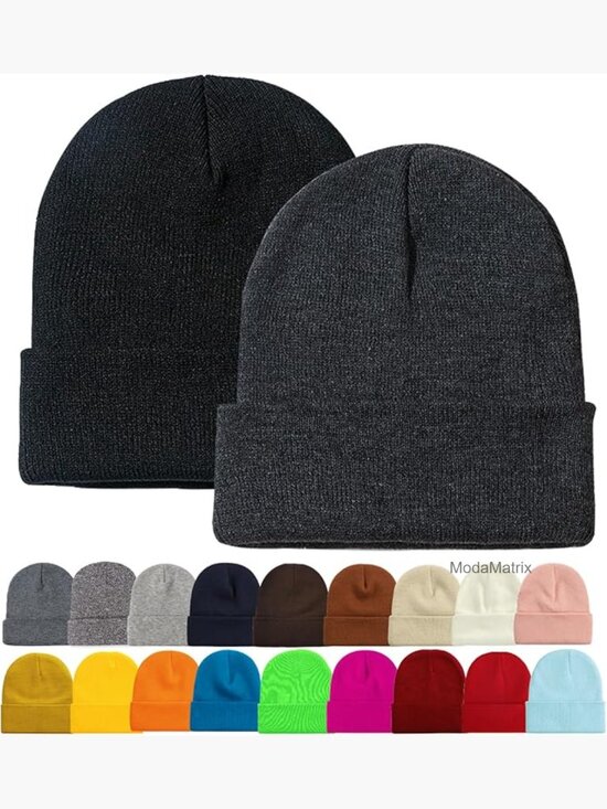 Other - Unisex Slouchy Beanie Winter Knit Hat Soft Ski Cap